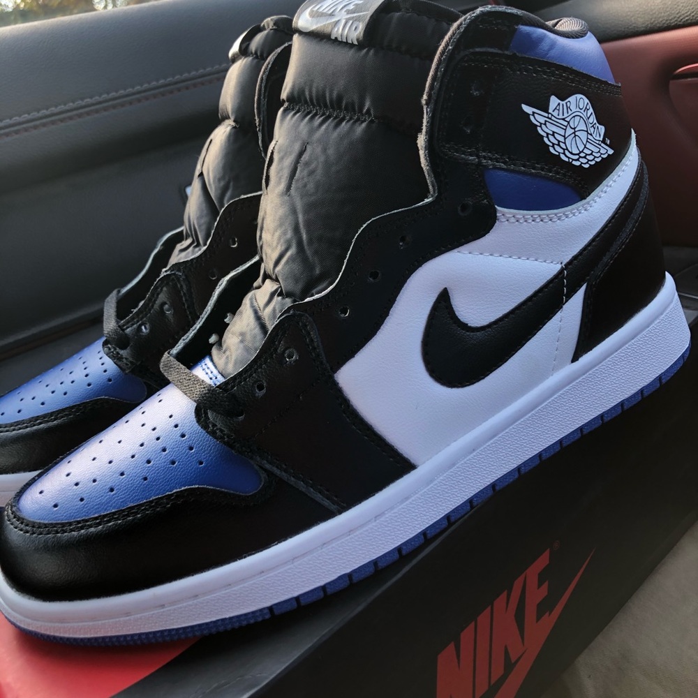 Jordan 1 royal toe